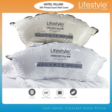 Load image into Gallery viewer, Hotel Crescent PillowCase Only- 300 Thread Count Cover
