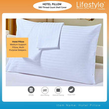 Load image into Gallery viewer, Hotel Body Pillows - 300 Thread Count Cover I HUGGABLE PILLOW
