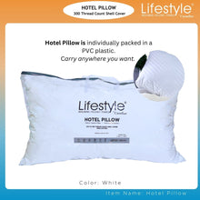 Load image into Gallery viewer, Hotel Body Pillows - 300 Thread Count Cover I HUGGABLE PILLOW
