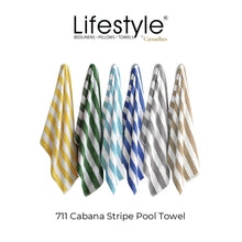 Load image into Gallery viewer, BEACH TOWEL I Cabana Pool Towels 100% COTTON
