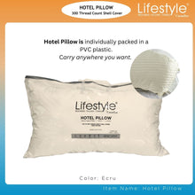 Load image into Gallery viewer, Hotel Body Pillows - 300 Thread Count Cover I HUGGABLE PILLOW
