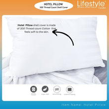 Load image into Gallery viewer, Hotel Body Pillows - 300 Thread Count Cover I HUGGABLE PILLOW
